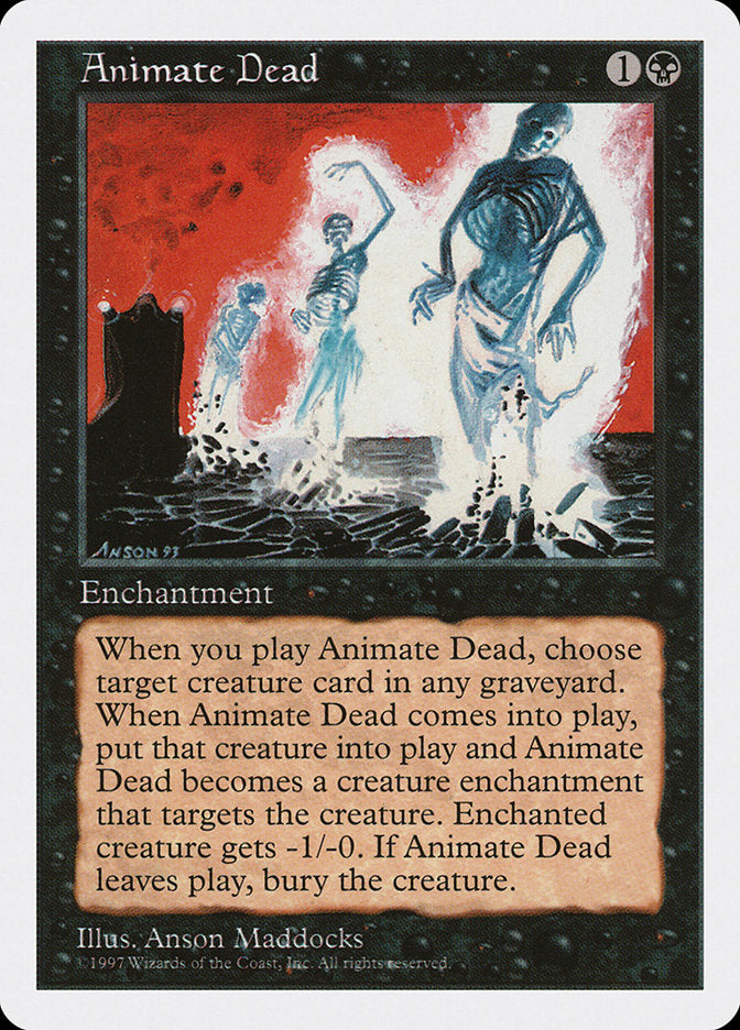 Animate Dead [Fifth Edition] | Gate City Games LLC