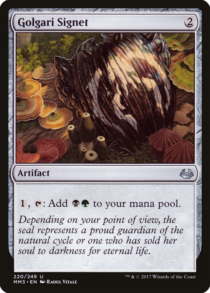 Golgari Signet [Modern Masters 2017] | Gate City Games LLC