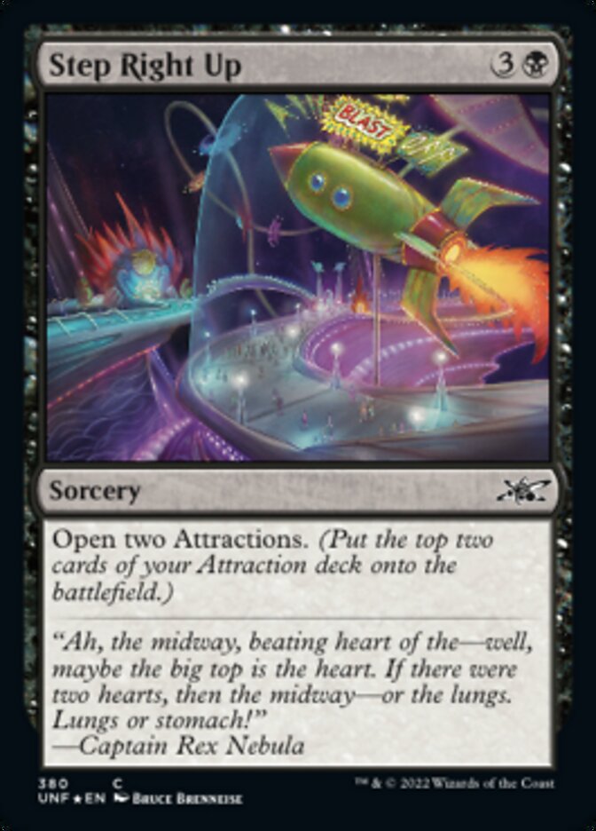 Step Right Up (Galaxy Foil) [Unfinity] | Gate City Games LLC