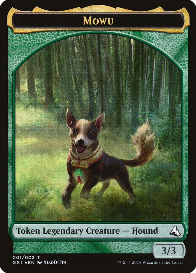 Mowu // Mowu Double-Sided Token [Global Series Jiang Yanggu & Mu Yanling] | Gate City Games LLC