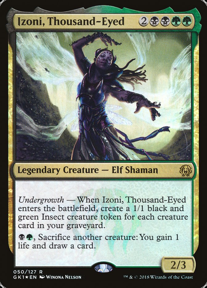 Izoni, Thousand-Eyed [Guilds of Ravnica Guild Kit] | Gate City Games LLC