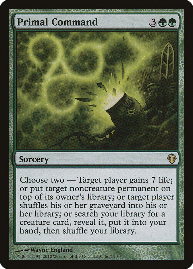 Primal Command [Archenemy] | Gate City Games LLC