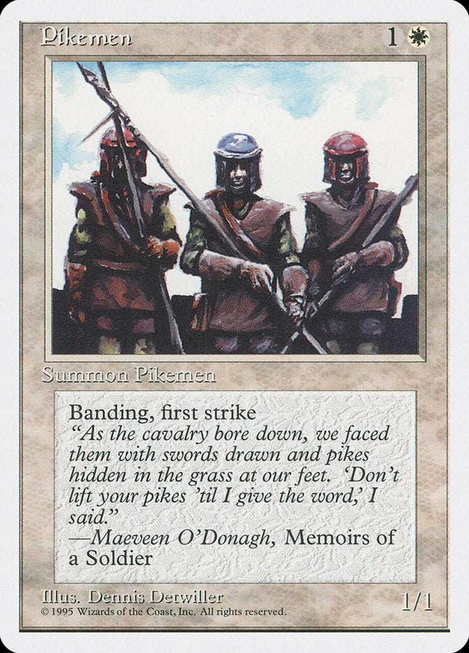 Pikemen [Fourth Edition] | Gate City Games LLC