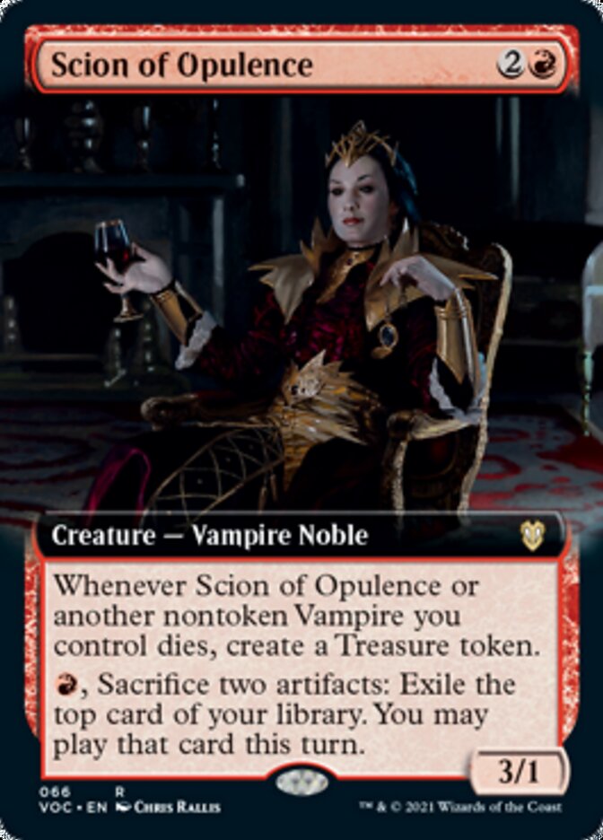 Scion of Opulence (Extended Art) [Innistrad: Crimson Vow Commander] | Gate City Games LLC