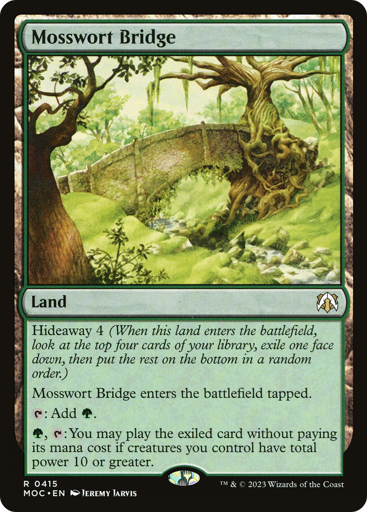Mosswort Bridge [March of the Machine Commander] | Gate City Games LLC