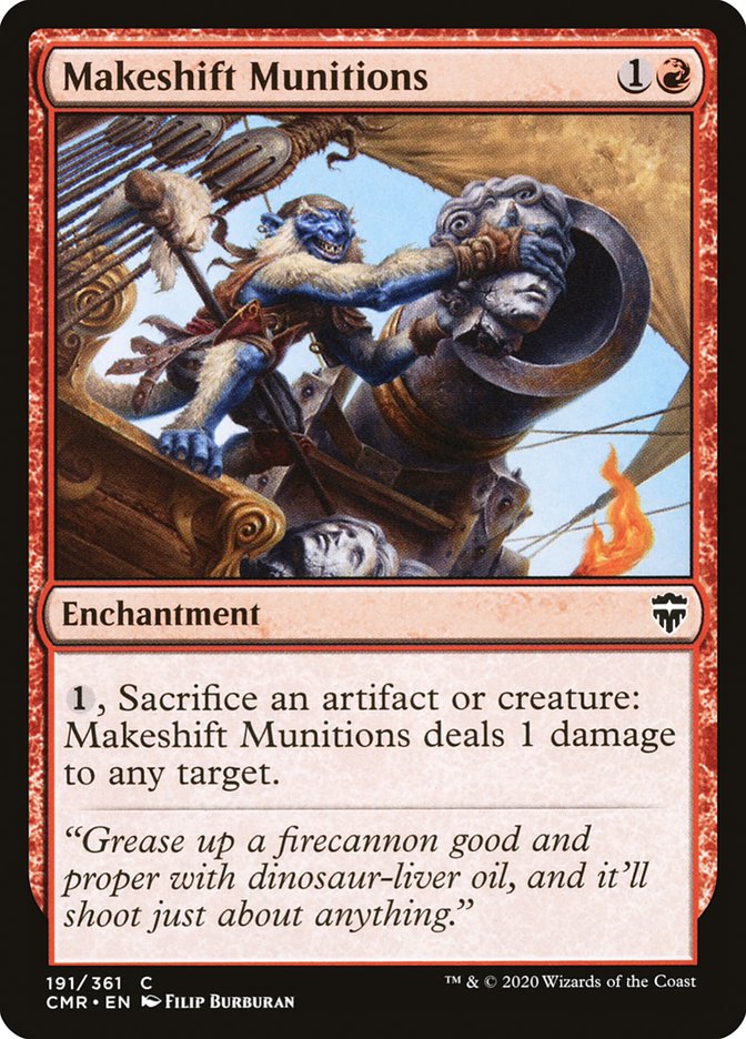 Makeshift Munitions [Commander Legends] | Gate City Games LLC