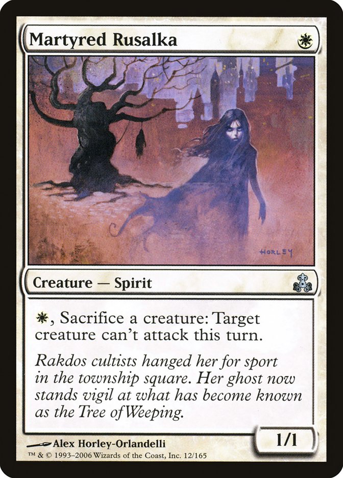Martyred Rusalka [Guildpact] | Gate City Games LLC