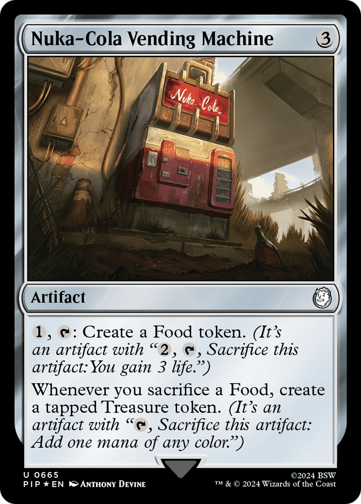 Nuka-Cola Vending Machine (Surge Foil) [Fallout] | Gate City Games LLC