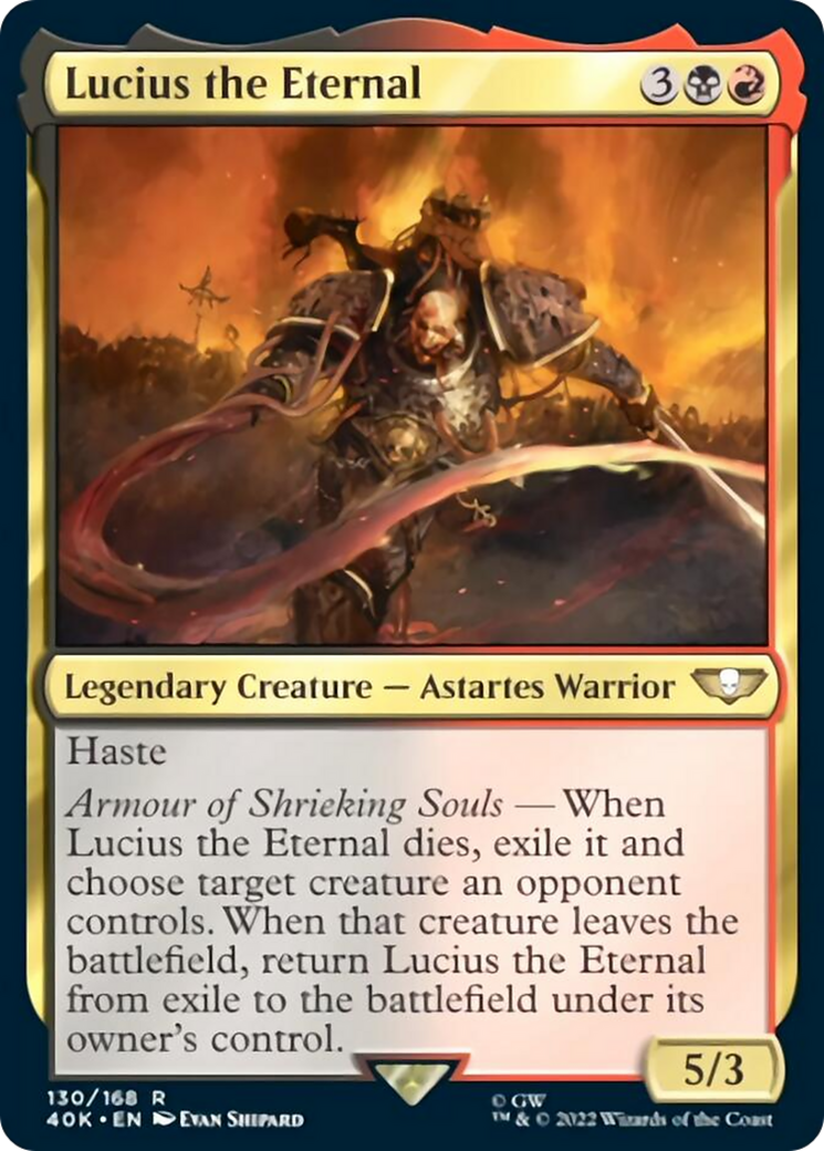 Lucius the Eternal [Warhammer 40,000] | Gate City Games LLC