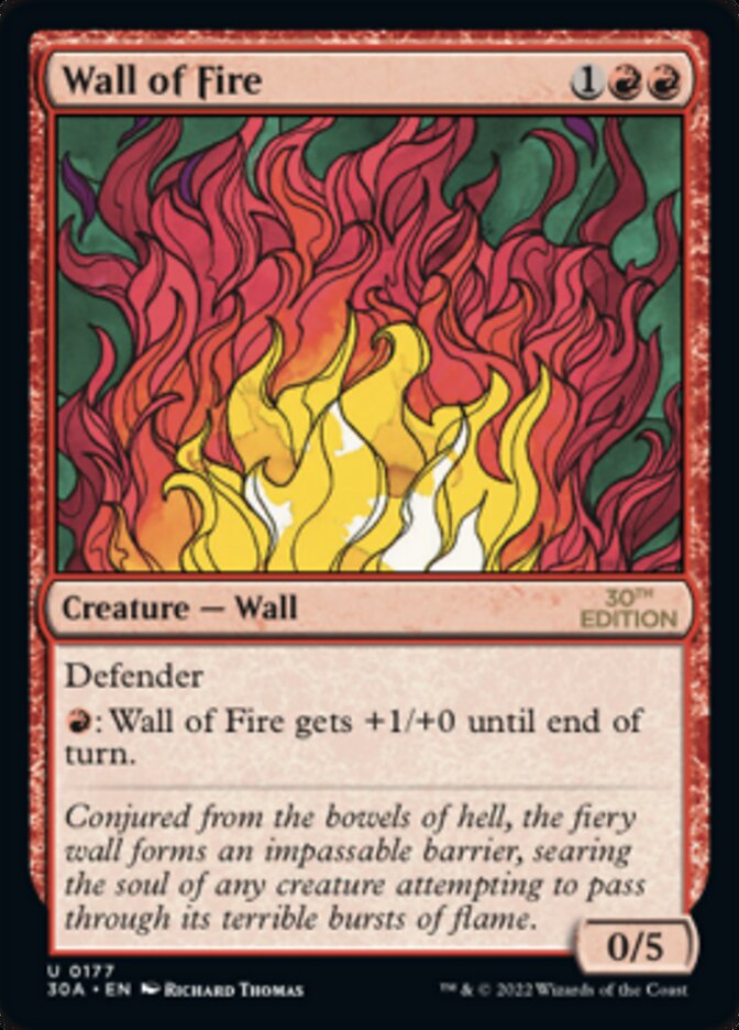 Wall of Fire [30th Anniversary Edition] | Gate City Games LLC