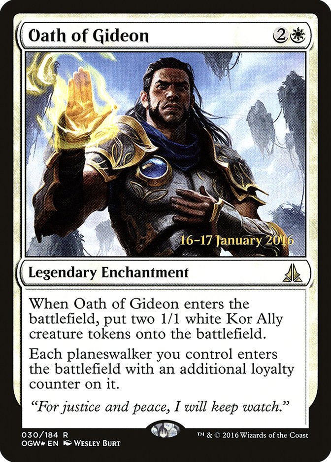 Oath of Gideon [Oath of the Gatewatch Prerelease Promos] | Gate City Games LLC