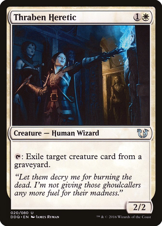 Thraben Heretic [Duel Decks: Blessed vs. Cursed] | Gate City Games LLC