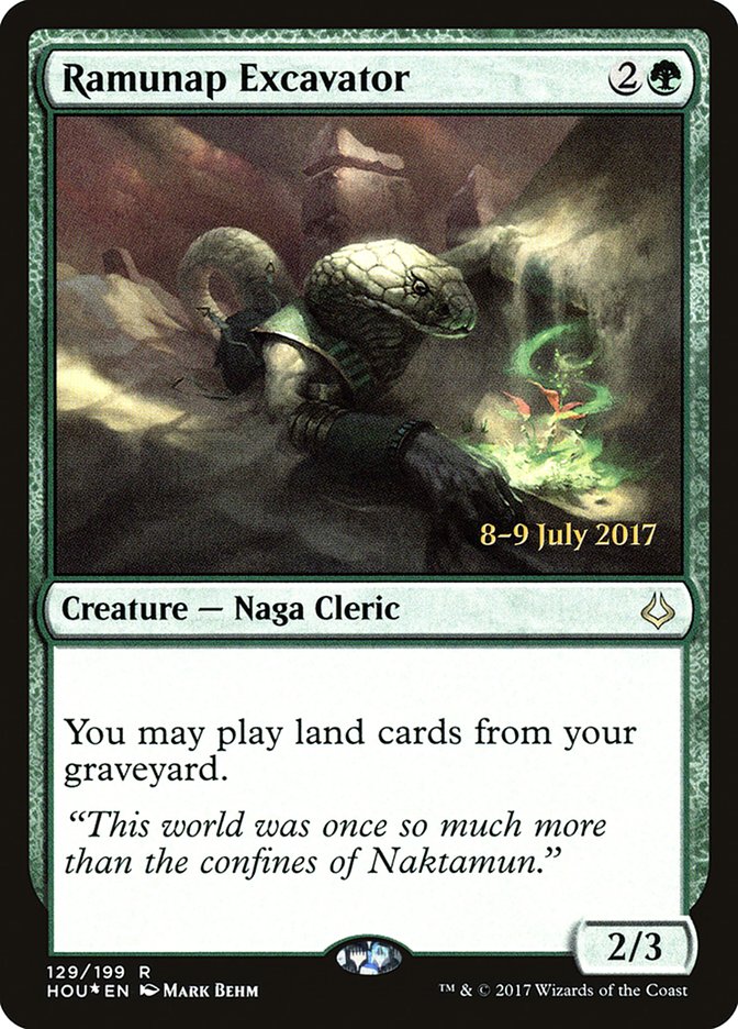 Ramunap Excavator [Hour of Devastation Prerelease Promos] | Gate City Games LLC