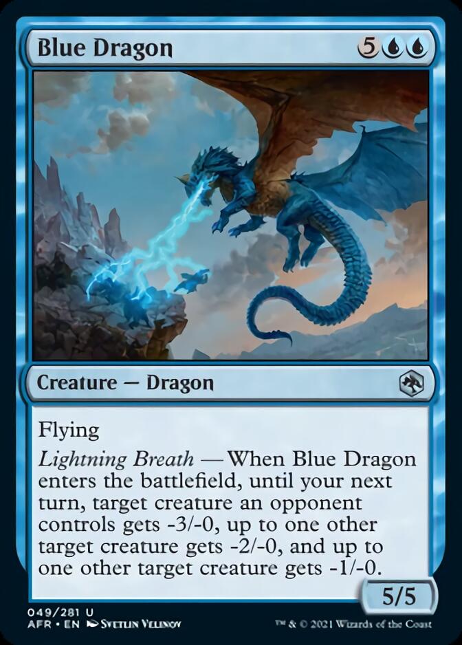 Blue Dragon [Dungeons & Dragons: Adventures in the Forgotten Realms] | Gate City Games LLC