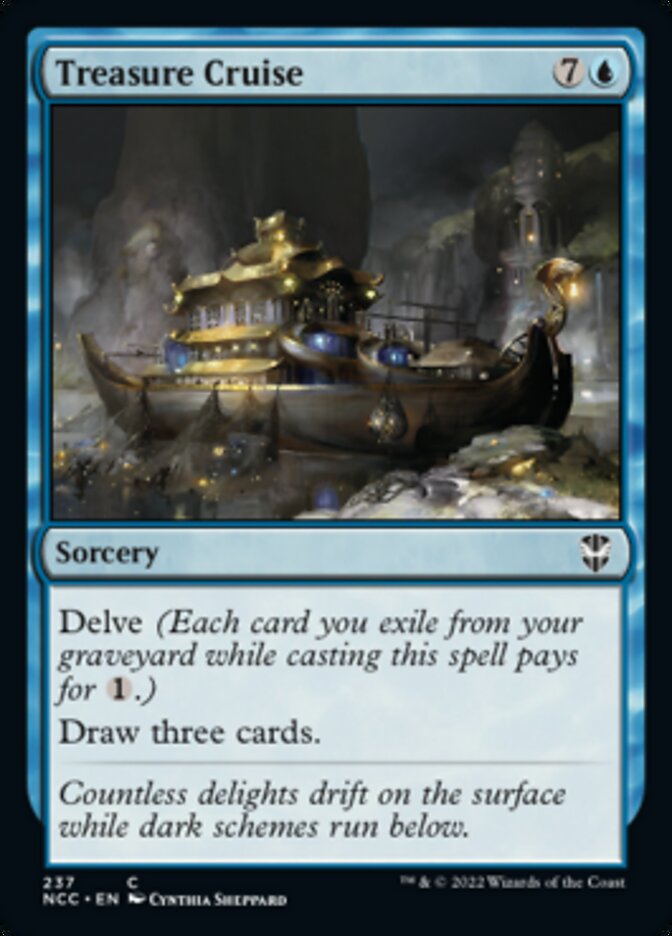 Treasure Cruise [Streets of New Capenna Commander] | Gate City Games LLC