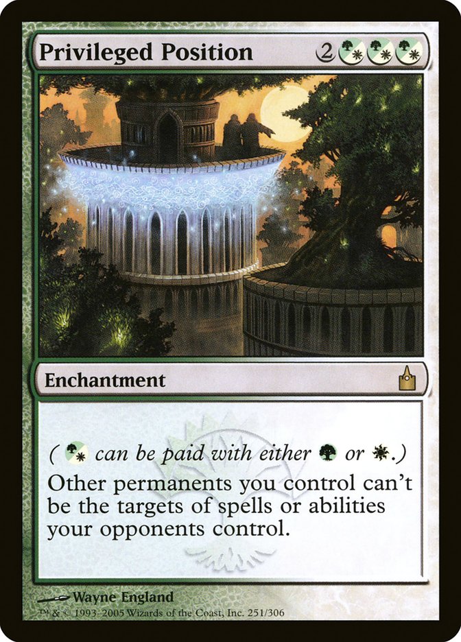 Privileged Position [Ravnica: City of Guilds] | Gate City Games LLC