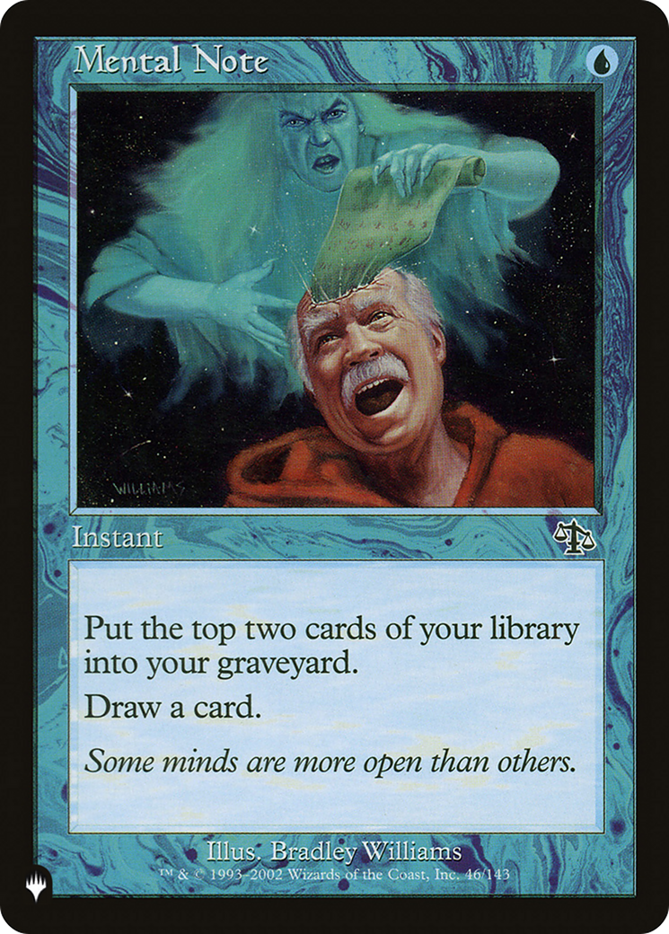 Mental Note [The List] | Gate City Games LLC