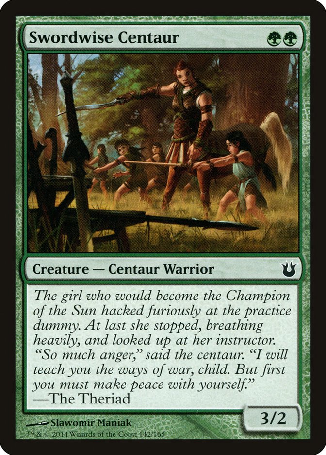 Swordwise Centaur [Born of the Gods] | Gate City Games LLC