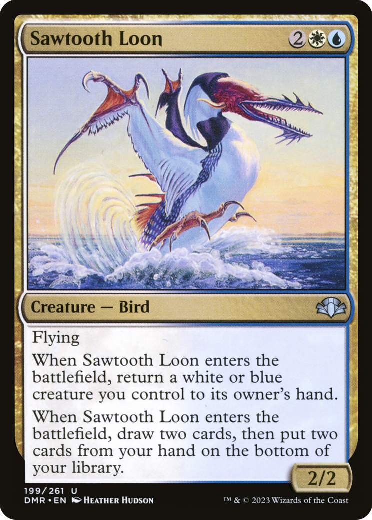 Sawtooth Loon [Dominaria Remastered] | Gate City Games LLC