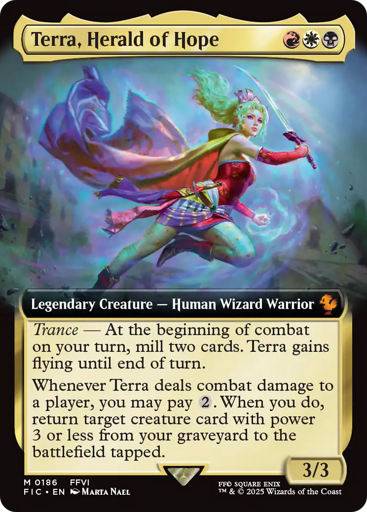 Terra, Herald of Hope (Extended Art) [FINAL FANTASY Commander] | Gate City Games LLC