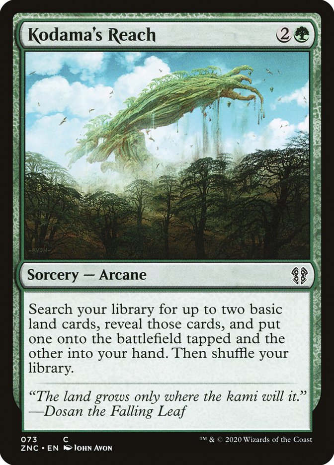 Kodama's Reach [Zendikar Rising Commander] | Gate City Games LLC