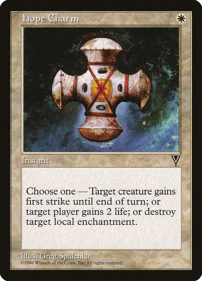 Hope Charm [Visions] | Gate City Games LLC