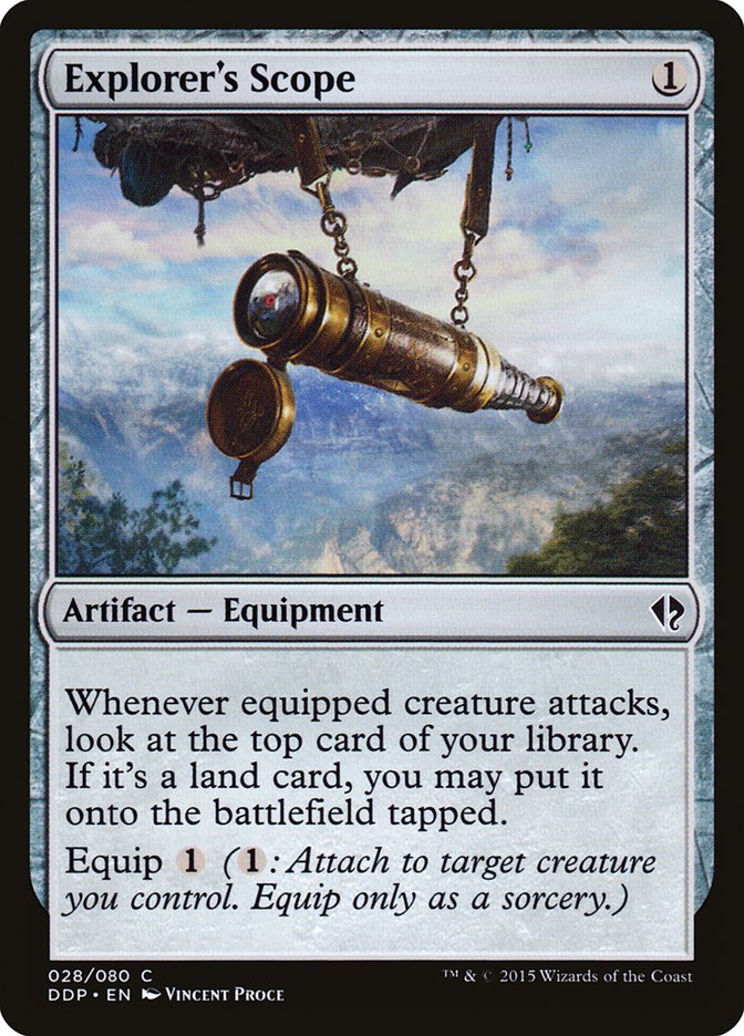 Explorer's Scope [Duel Decks: Zendikar vs. Eldrazi] | Gate City Games LLC