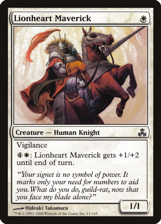 Lionheart Maverick [Guildpact] | Gate City Games LLC