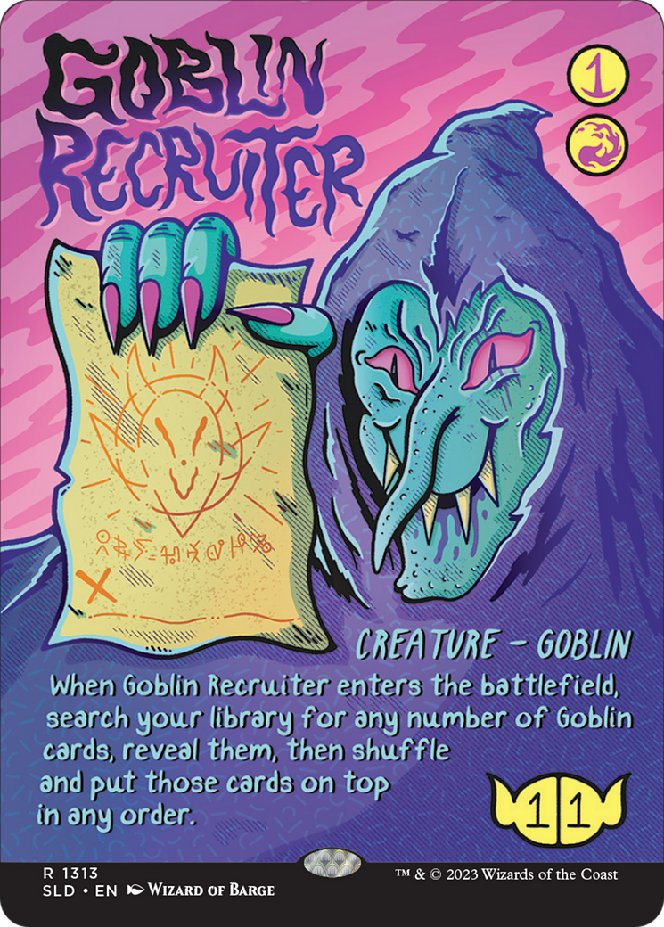 Goblin Recruiter [Secret Lair Drop Series] | Gate City Games LLC