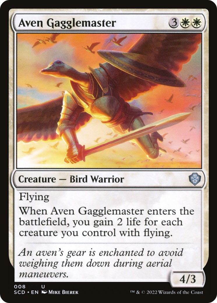 Aven Gagglemaster [Starter Commander Decks] | Gate City Games LLC