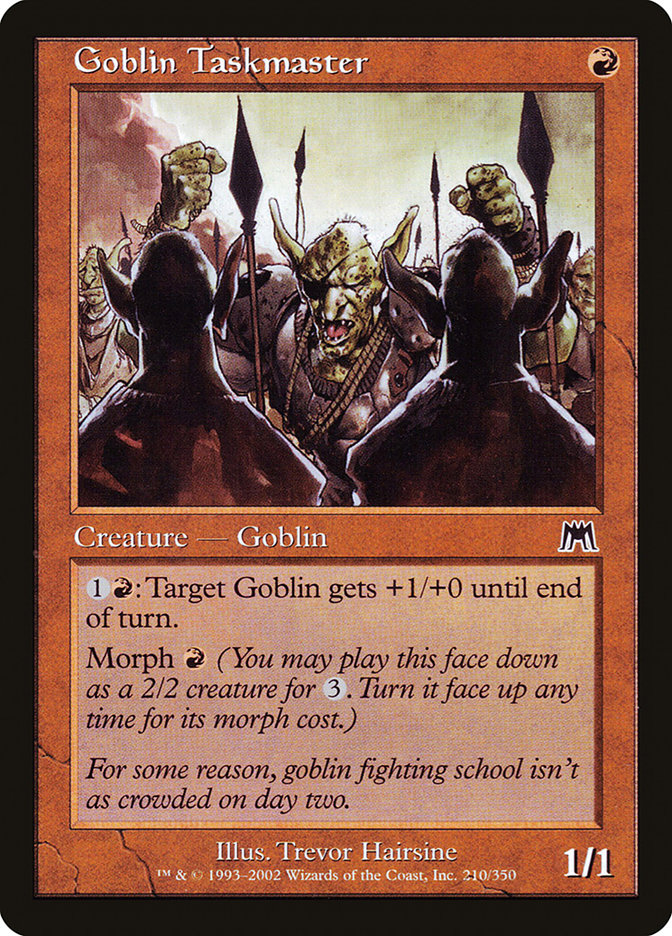 Goblin Taskmaster [Onslaught] | Gate City Games LLC