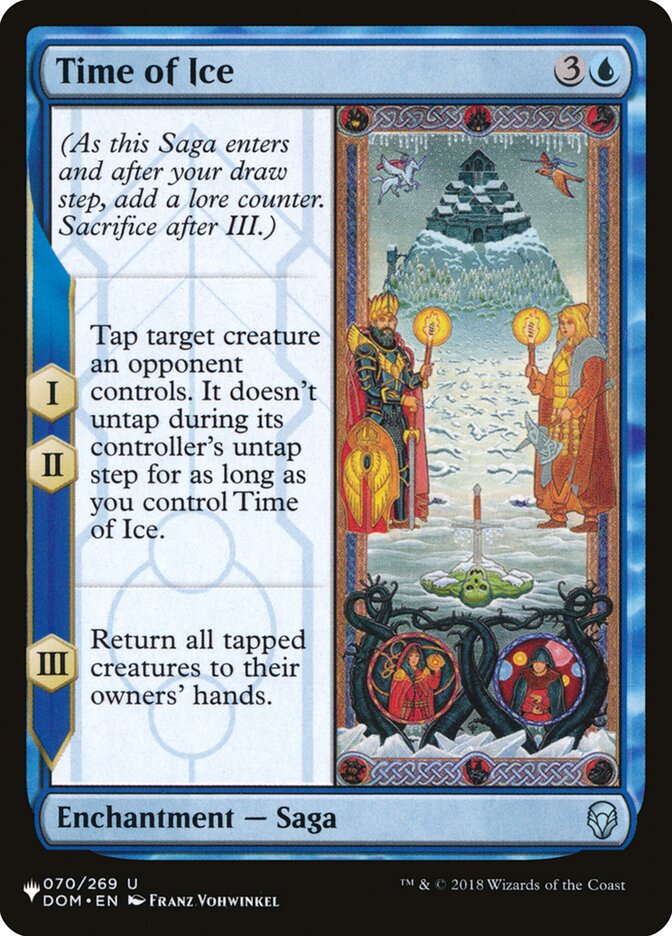 Time of Ice [The List] | Gate City Games LLC