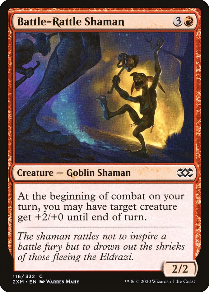 Battle-Rattle Shaman [Double Masters] | Gate City Games LLC