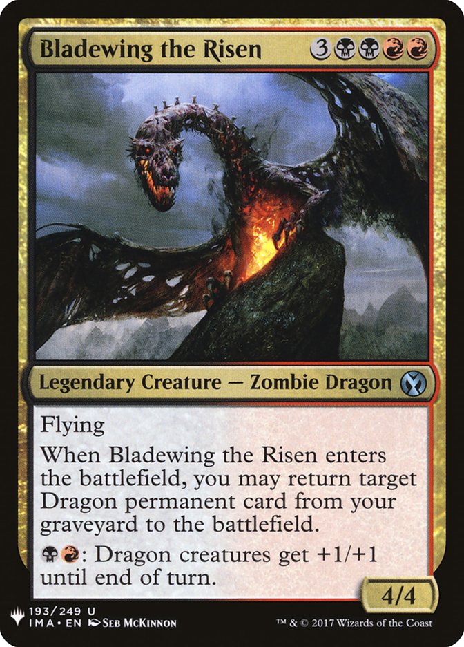 Bladewing the Risen [Mystery Booster] | Gate City Games LLC