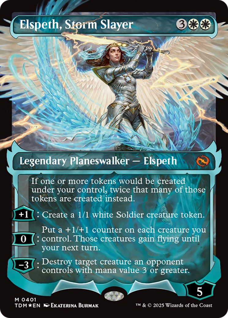 Elspeth, Storm Slayer (Showcase) (Japanese) [Tarkir: Dragonstorm] | Gate City Games LLC