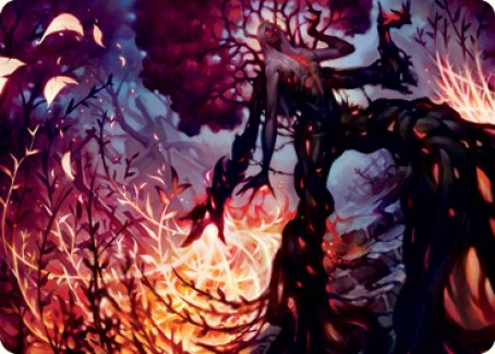 Splendid Reclamation Art Card [Innistrad: Crimson Vow Art Series] | Gate City Games LLC