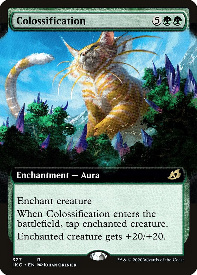 Colossification (Extended Art) [Ikoria: Lair of Behemoths] | Gate City Games LLC