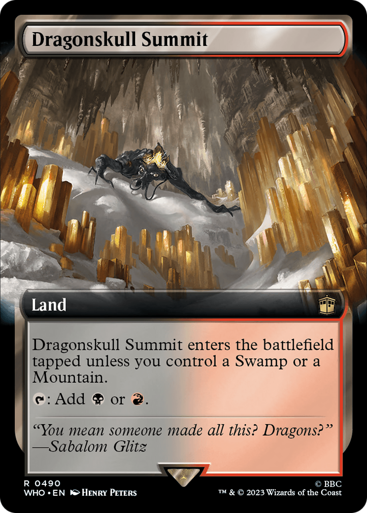 Dragonskull Summit (Extended Art) [Doctor Who] | Gate City Games LLC