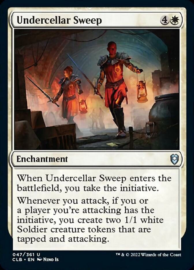 Undercellar Sweep [Commander Legends: Battle for Baldur's Gate] | Gate City Games LLC
