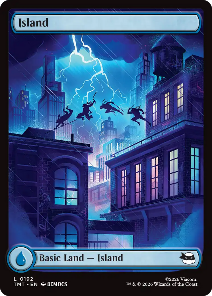 Island (0192) [Teenage Mutant Ninja Turtles] | Gate City Games LLC