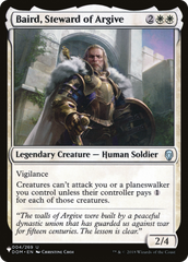 Baird, Steward of Argive [The List] | Gate City Games LLC