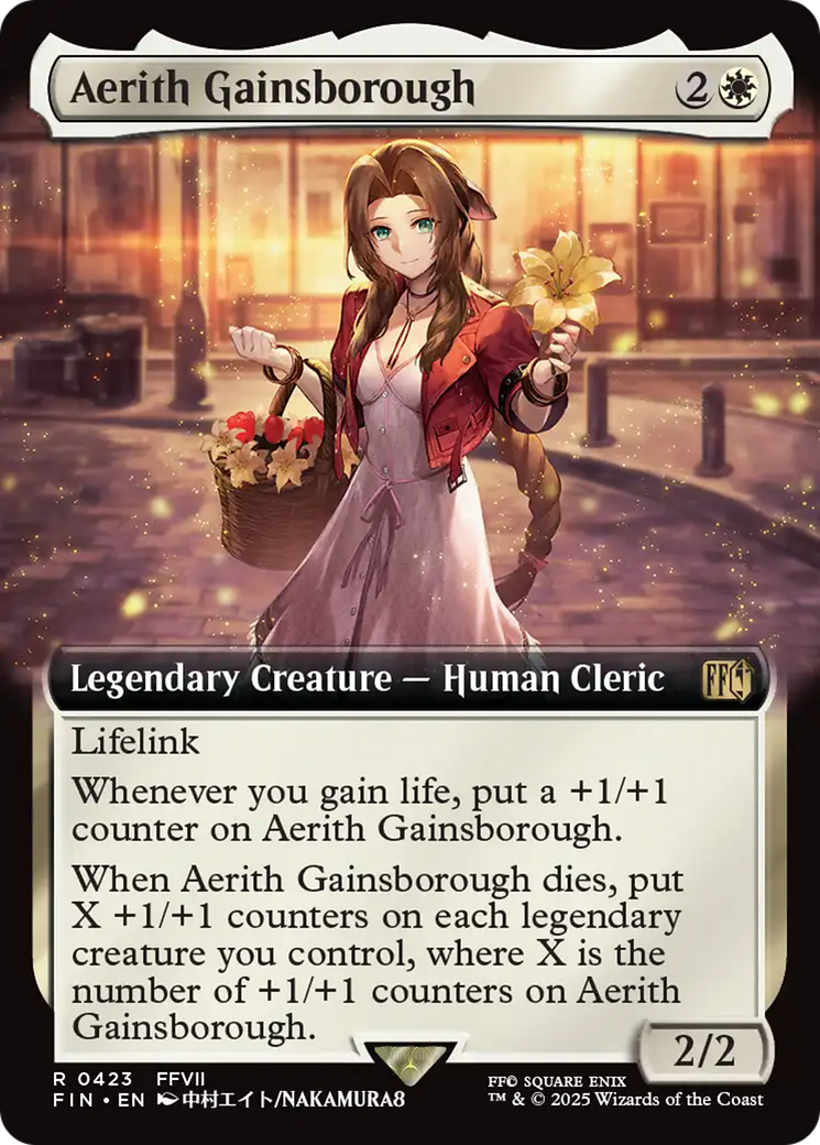 Aerith Gainsborough (Extended Art) [FINAL FANTASY] | Gate City Games LLC