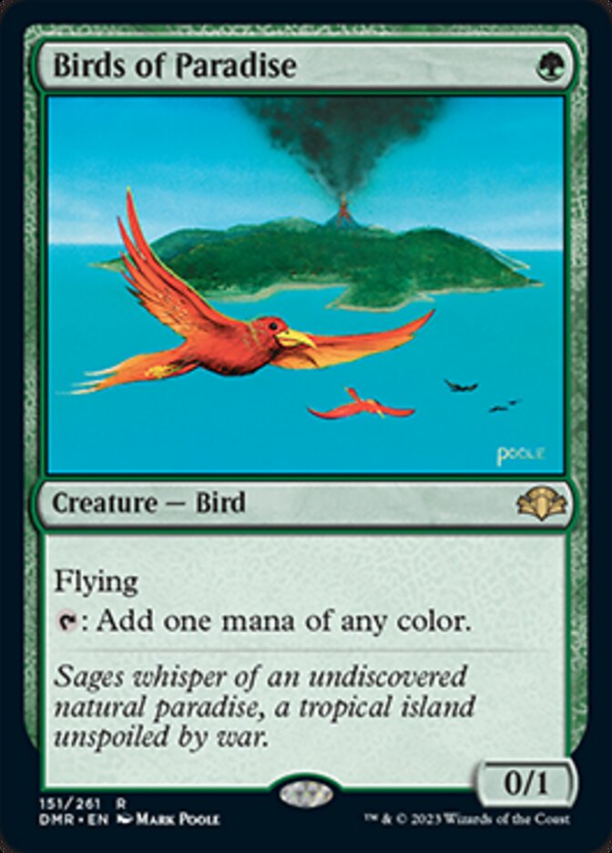 Birds of Paradise [Dominaria Remastered] | Gate City Games LLC