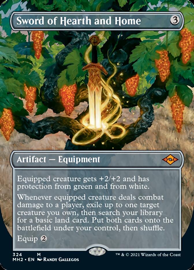 Sword of Hearth and Home (Borderless Alternate Art) [Modern Horizons 2] | Gate City Games LLC