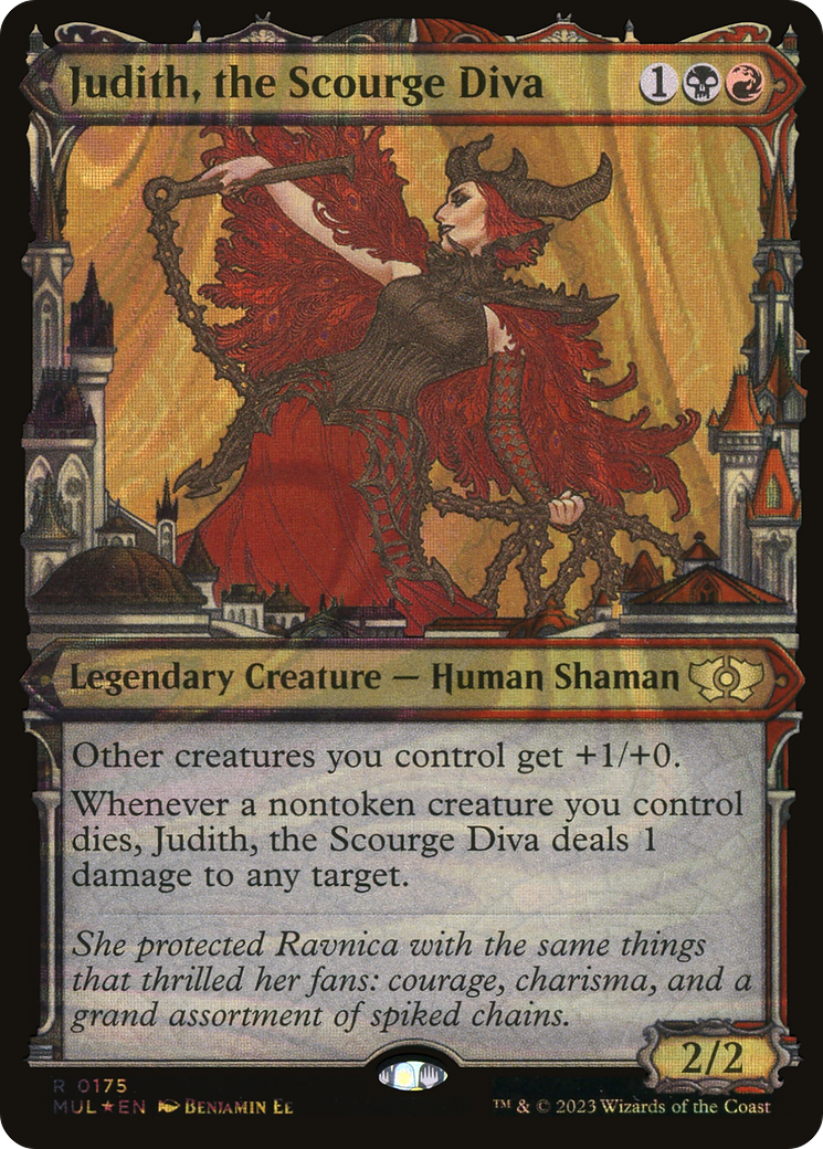 Judith, the Scourge Diva (Halo Foil) [Multiverse Legends] | Gate City Games LLC