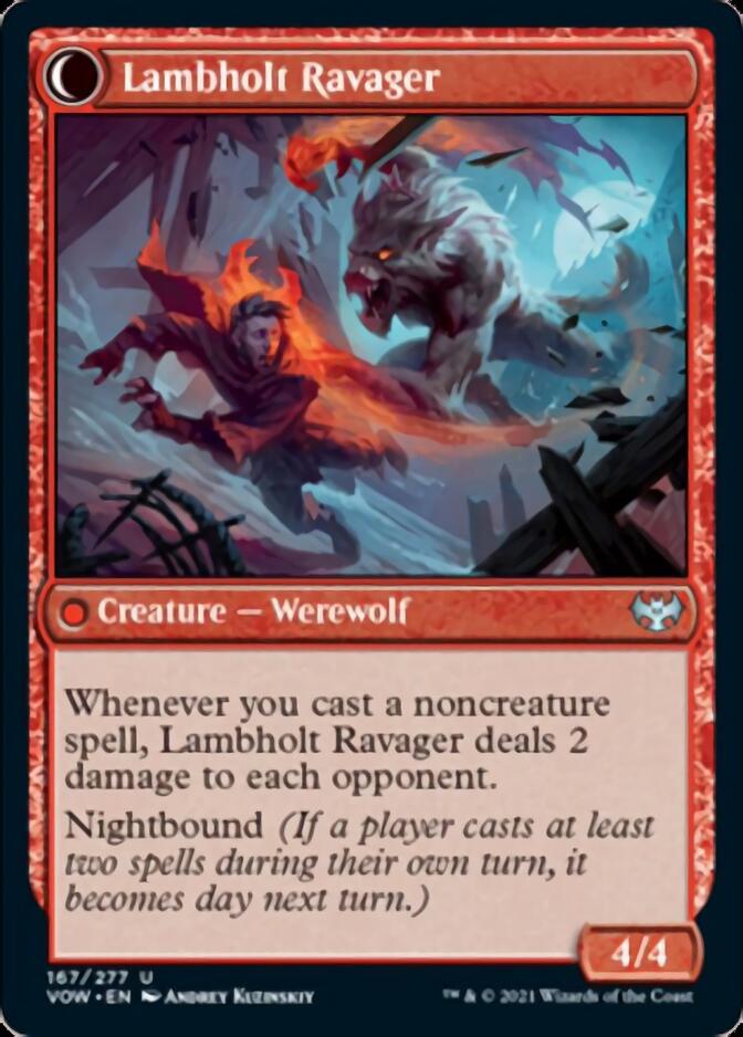Lambholt Raconteur // Lambholt Ravager [Innistrad: Crimson Vow] | Gate City Games LLC
