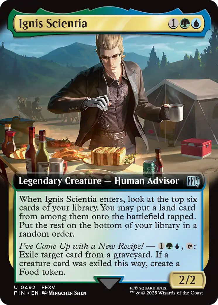 Ignis Scientia (Extended Art) [FINAL FANTASY] | Gate City Games LLC