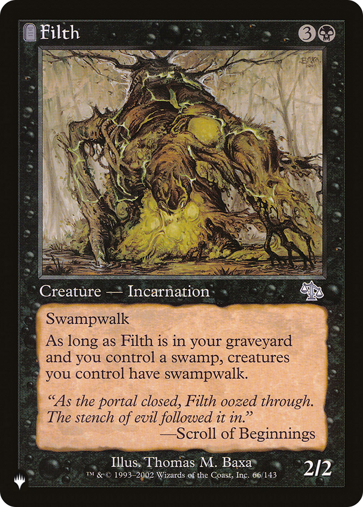 Filth [The List] | Gate City Games LLC