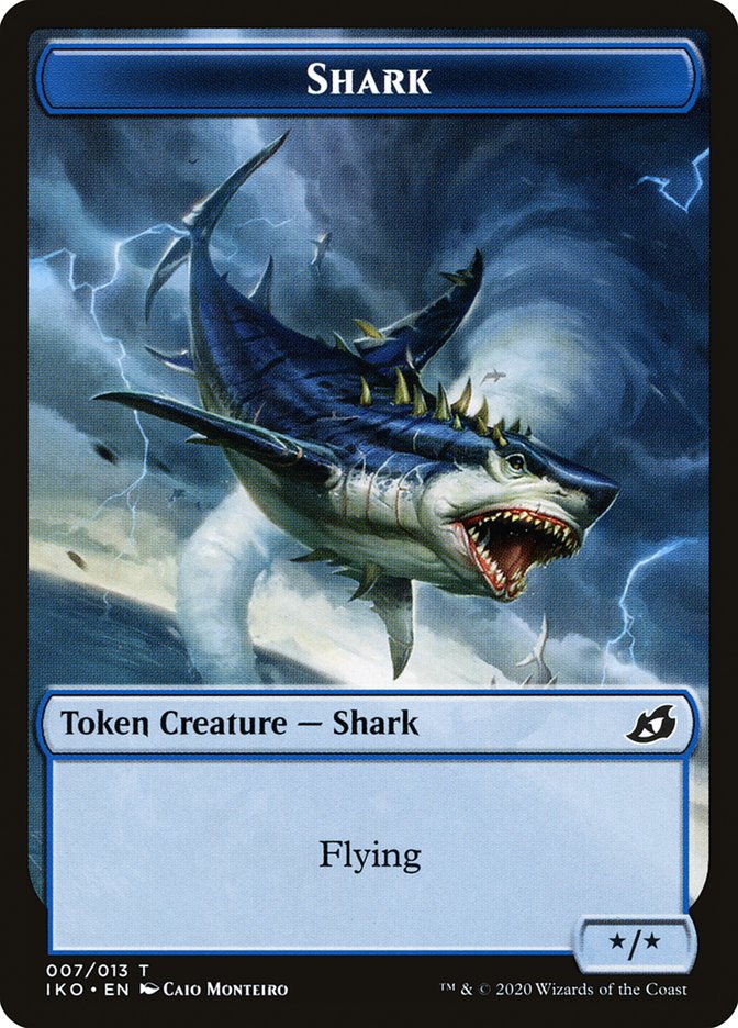 Shark // Shark Double-Sided Token [Pioneer Challenger Decks 2022] | Gate City Games LLC