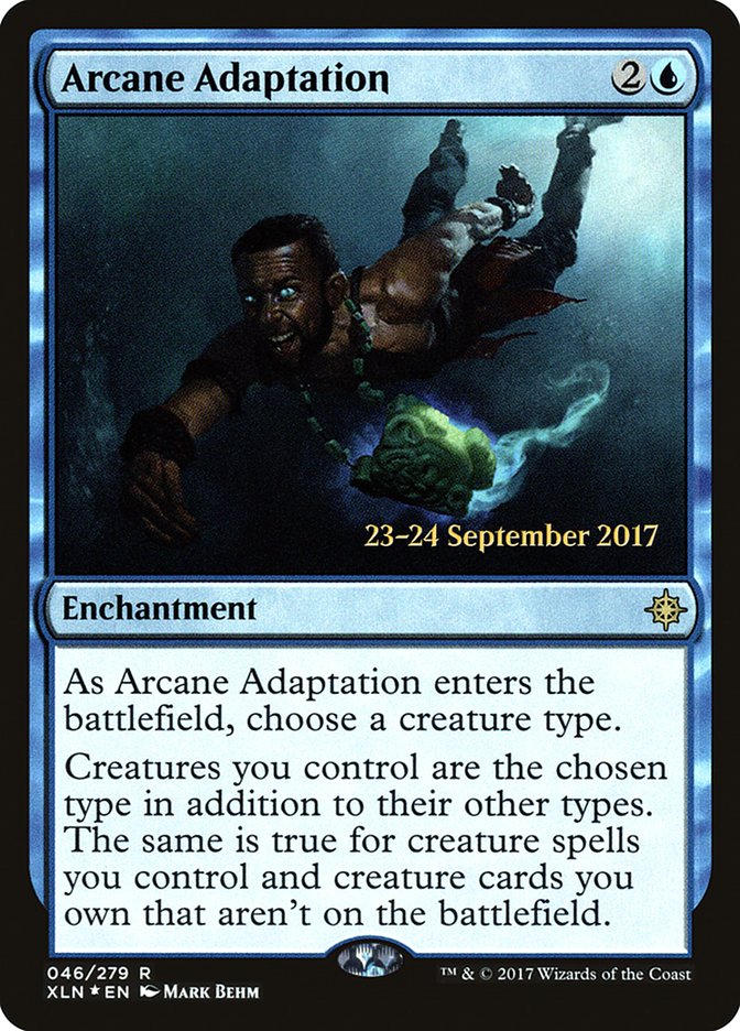 Arcane Adaptation [Ixalan Prerelease Promos] | Gate City Games LLC